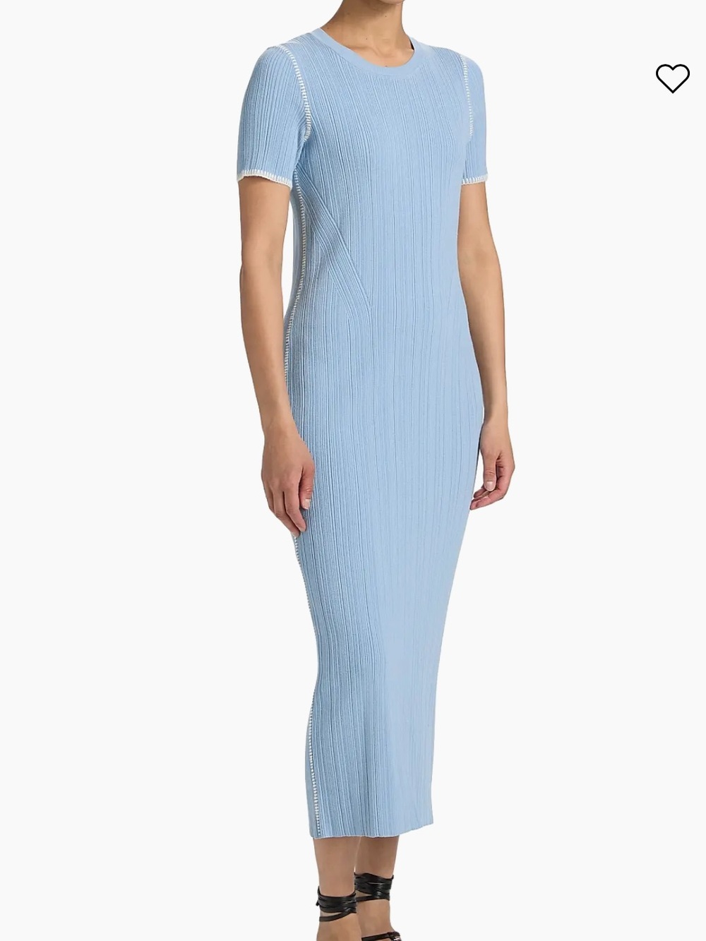 Rag & Bone Harper Rib-Knit Midi-Dress - Picture 4 of 7